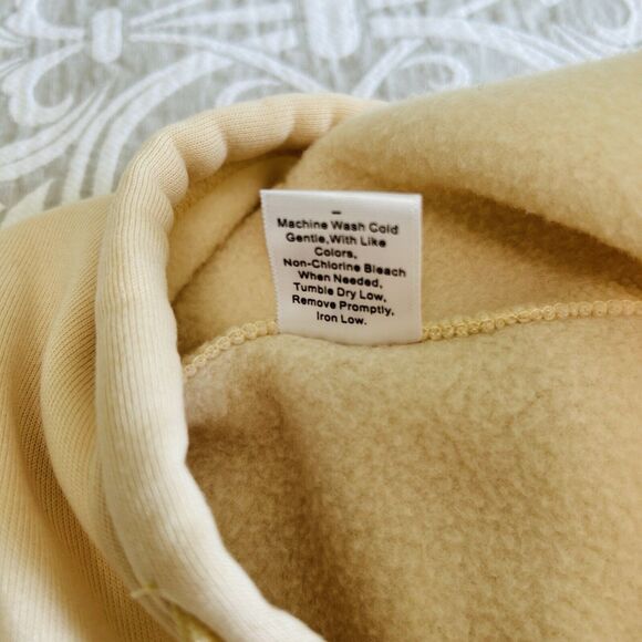 Hoodie Sweatshirt Unisex Medium Beige Christian Pullover Fleece Comfy Casual - Picture 4 of 11